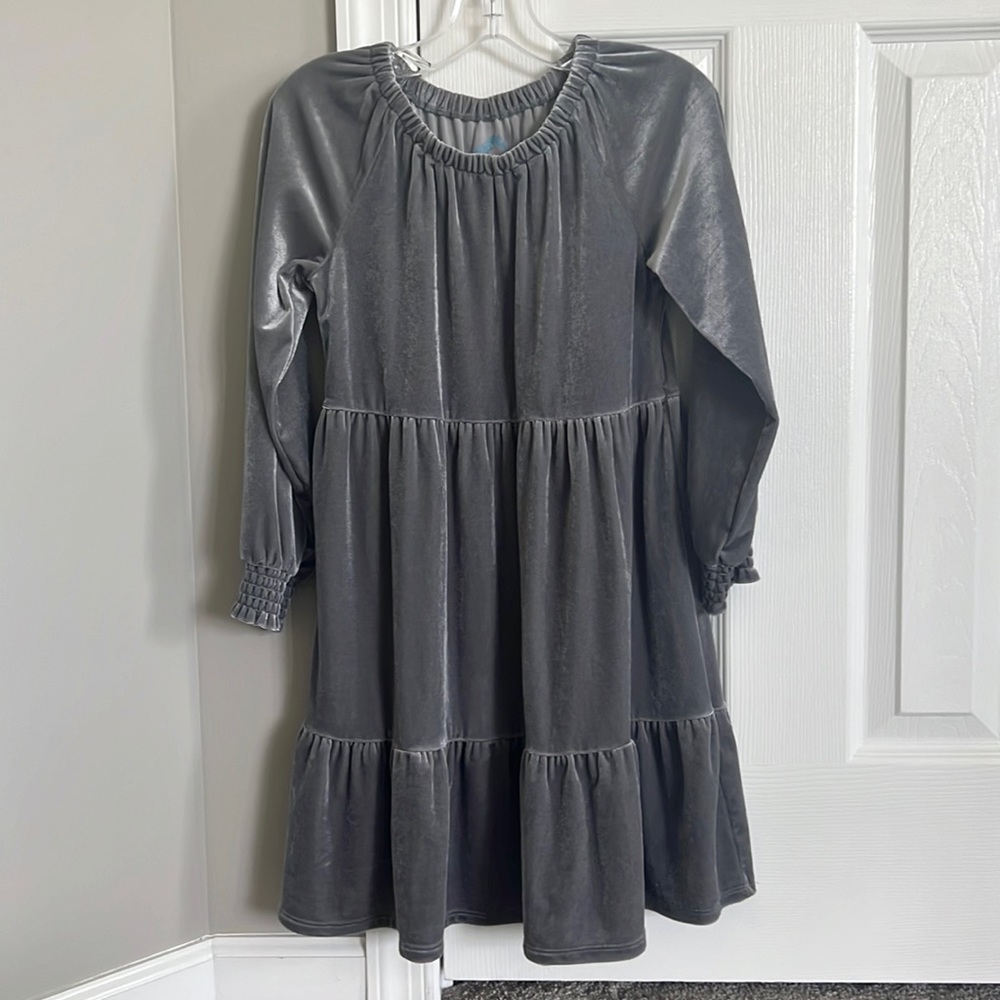 There Abouts Velour Dress